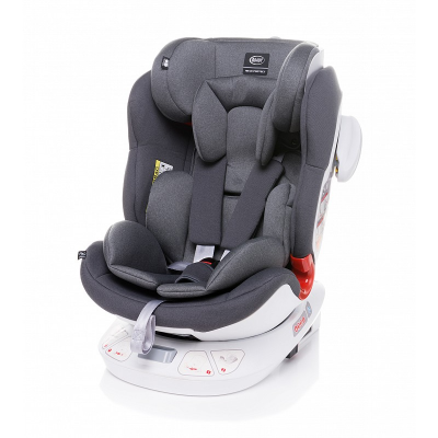 4BABY SPACE-FIX Autosēdeklis 0-36kg GREY